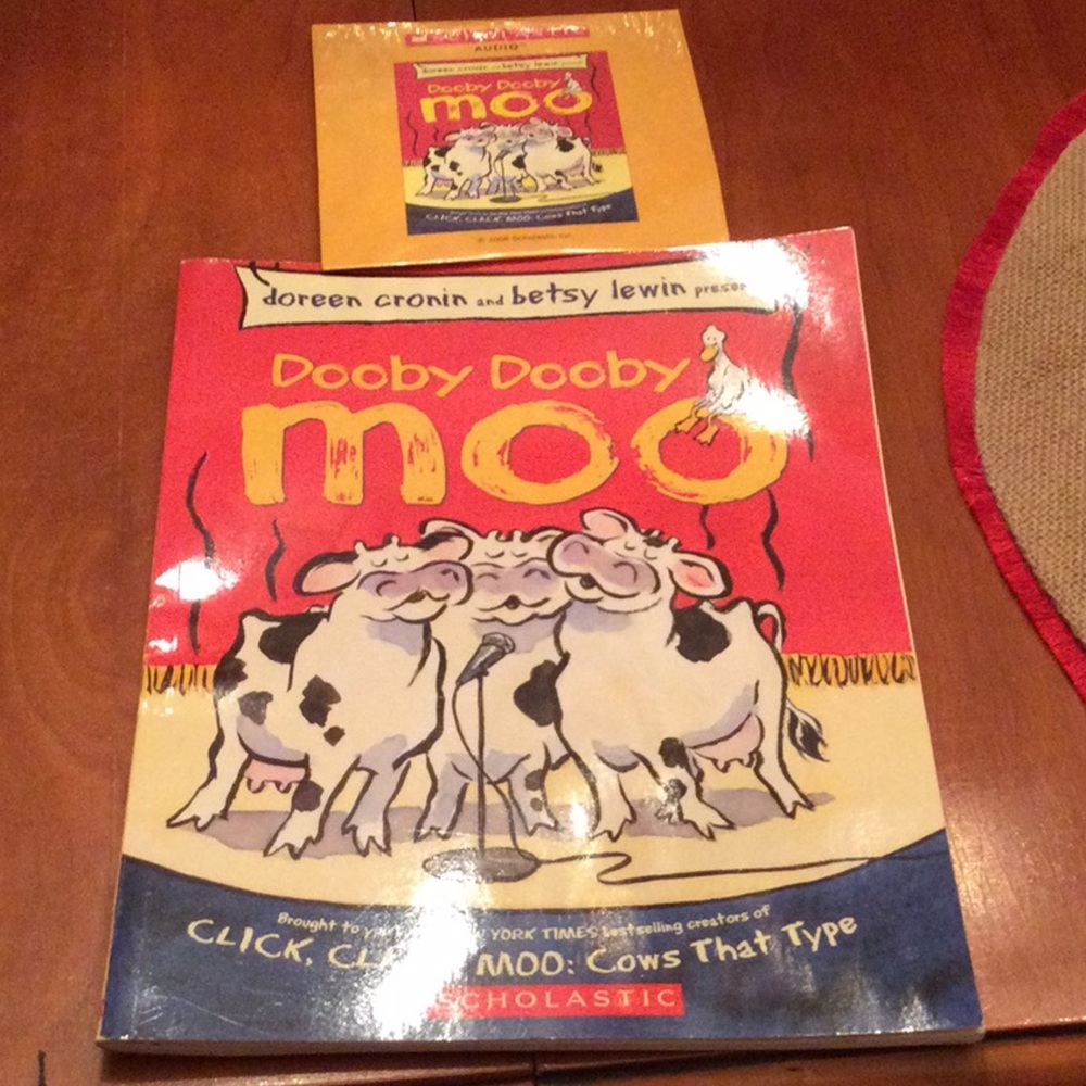 Dooby Dooby Moo Paperback Book and CD